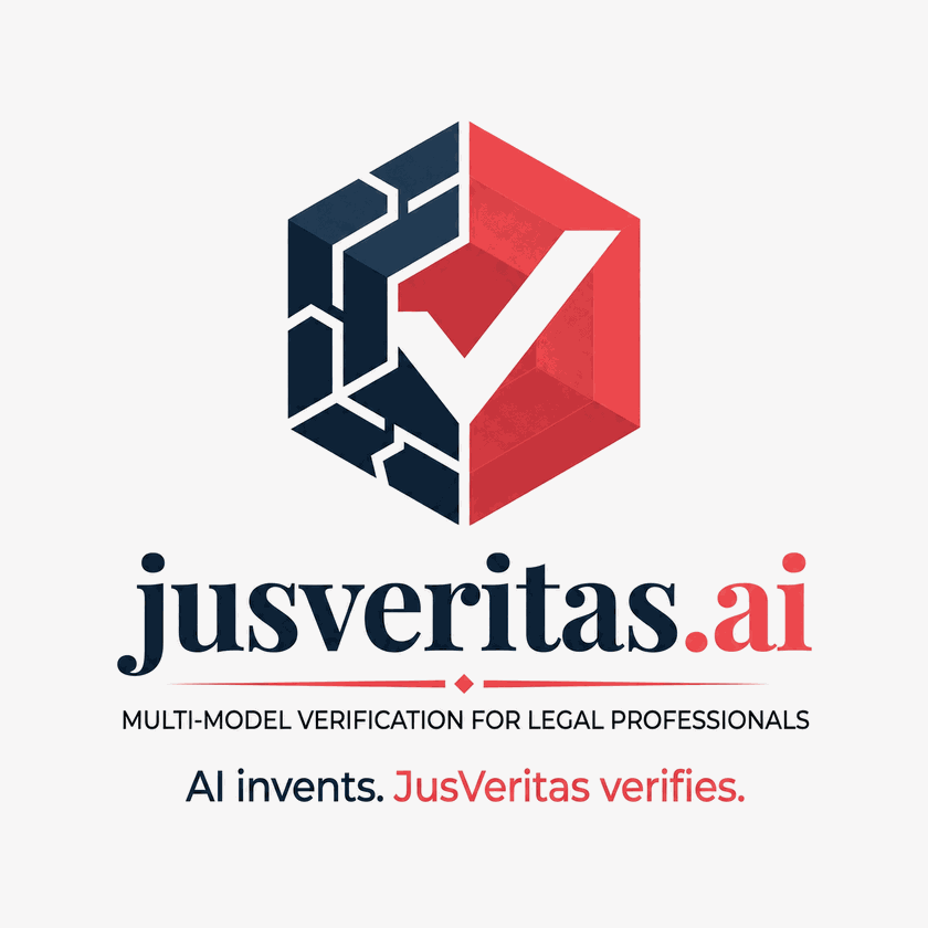 JusVeritas.ai - Multi-model verification for legal professionals - AI invents. JusVeritas verifies.
